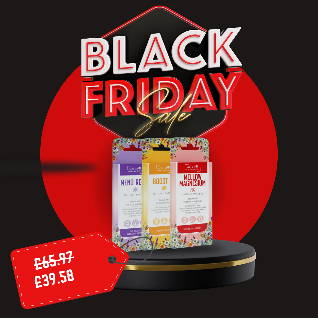 The Woman's Bundle - Meno Relief, Boost Me, Mellow Magnesium (54 Patches)