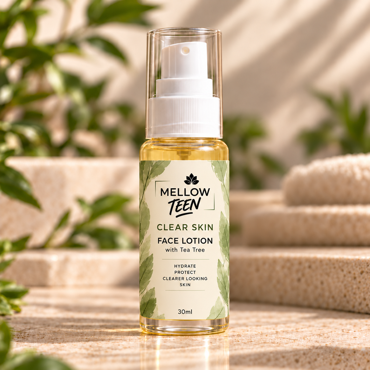 Mellow Teen Clear Skin Scrub + Lotion Duo