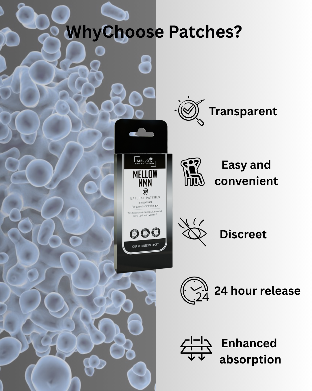 The Complete Glow Trio - Energy,  Radiance, Calm - (54 Patches)