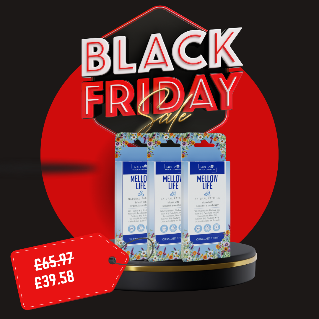 Mellow Life Your Ultimate Vitamin Patch Trio (54 Patches)