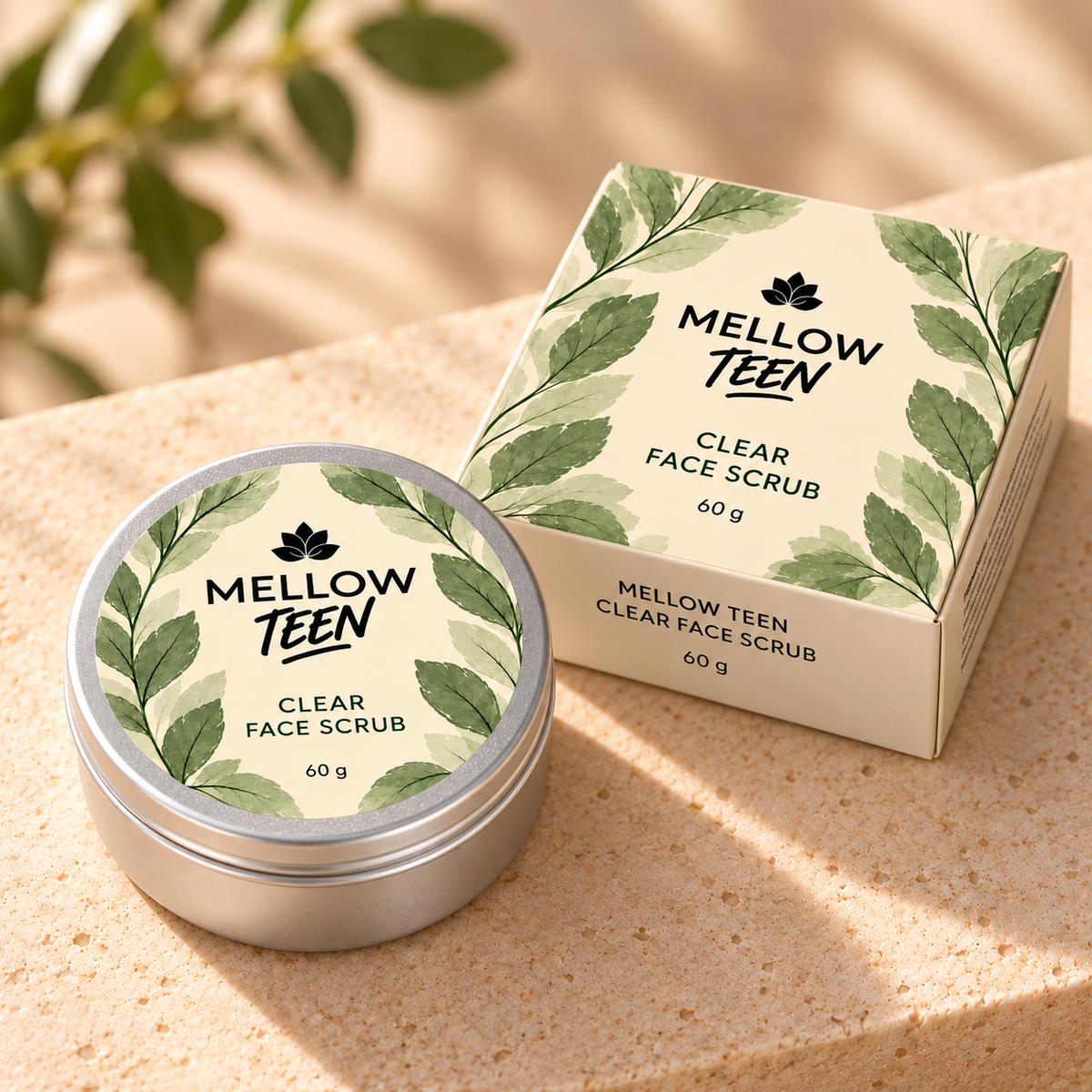 PRE-ORDER | Mellow Teen Clear Face Scrub 60g with Tea Tree