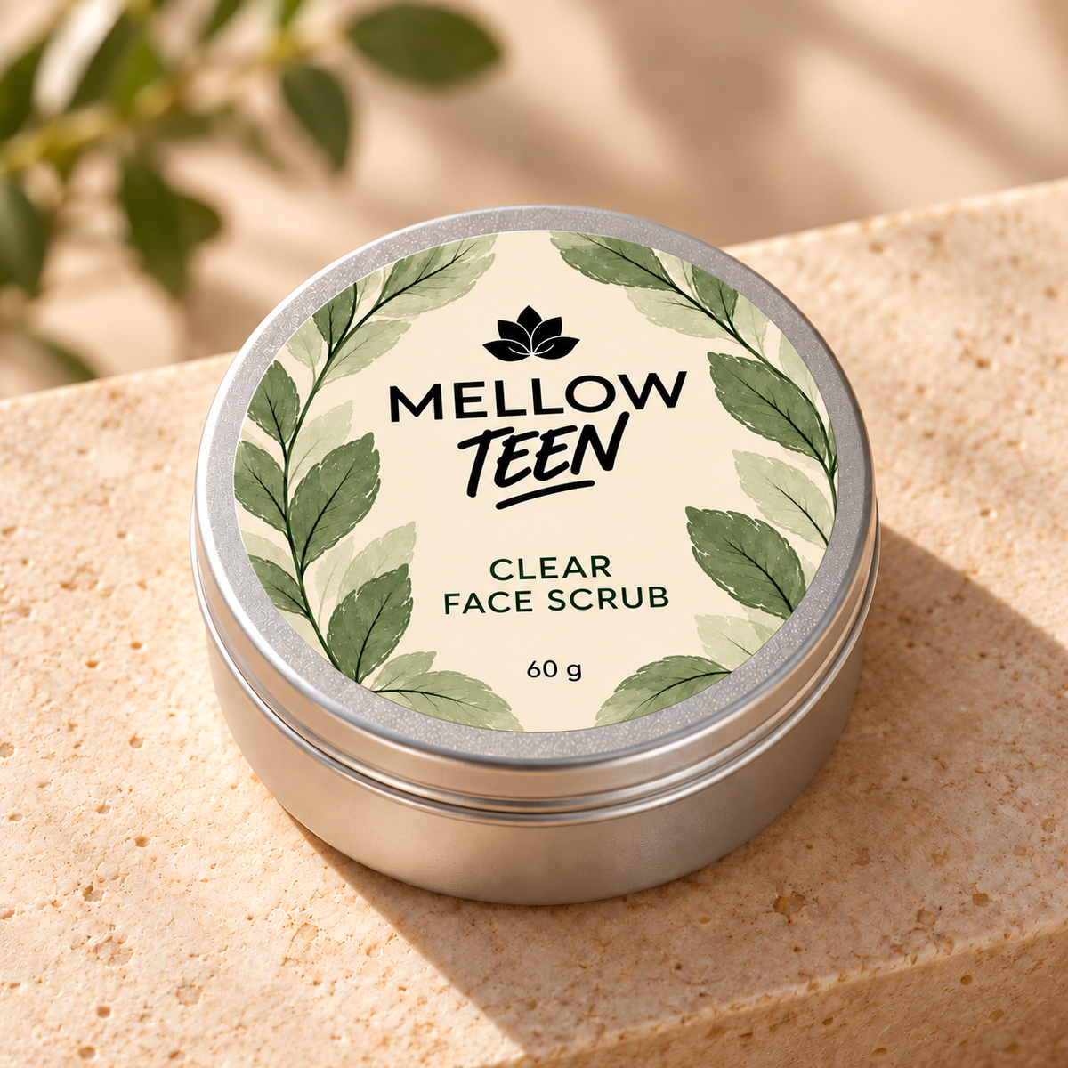 Mellow Teen Clear Skin Scrub + Lotion Duo